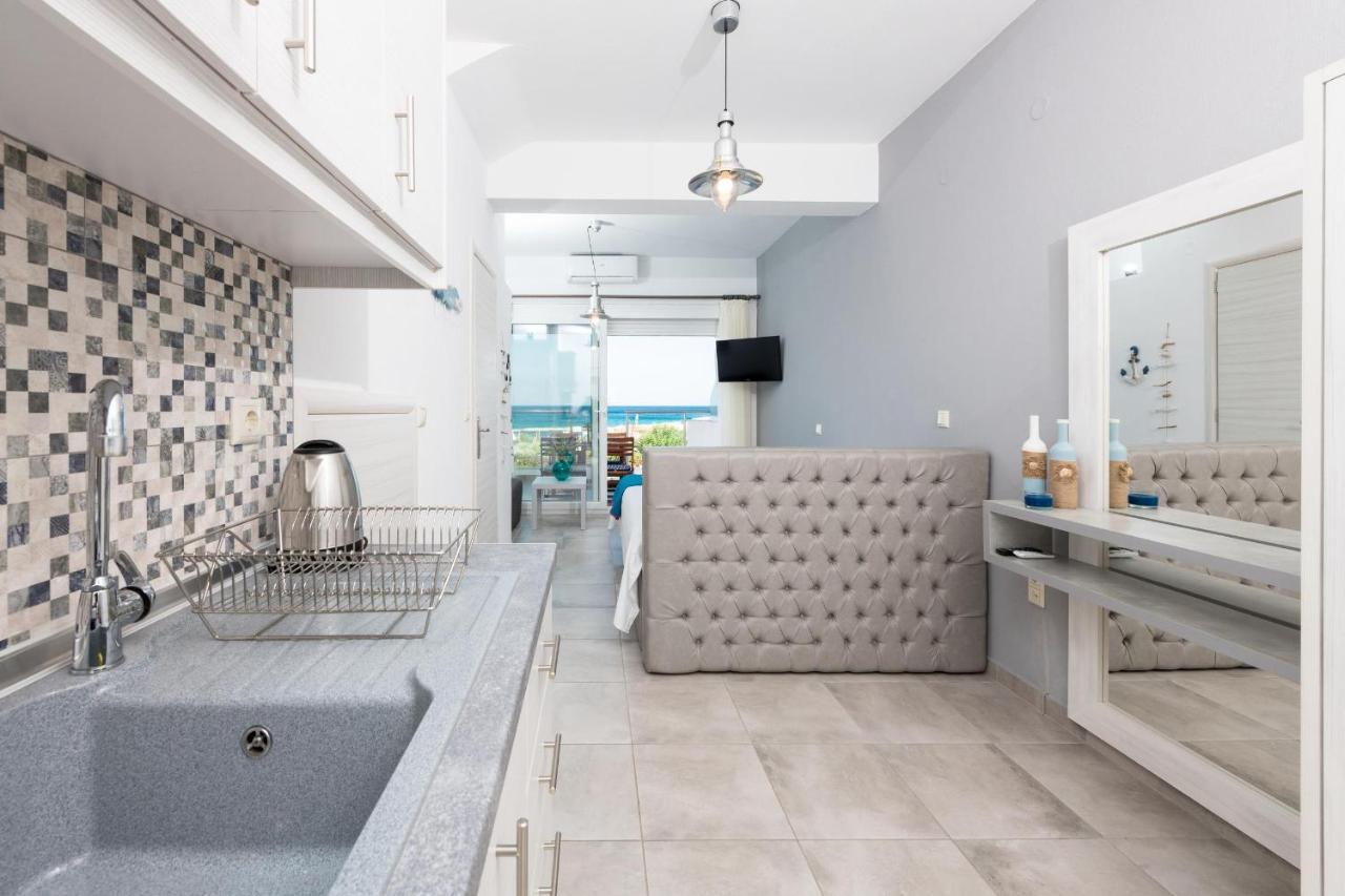 Artemis Beach Apartments Chrysi Ammoudia Extérieur photo