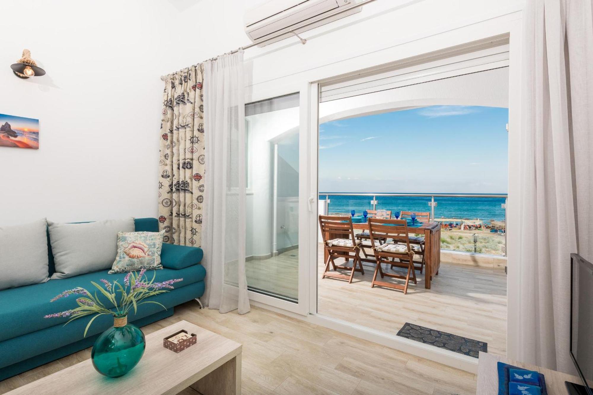 Artemis Beach Apartments Chrysi Ammoudia Extérieur photo